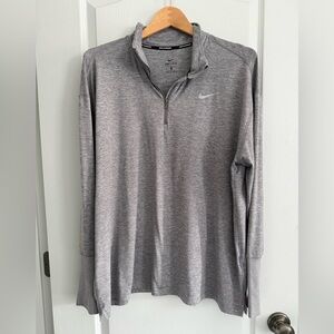 Women’s Nike Dri-FIT Gray Running Top